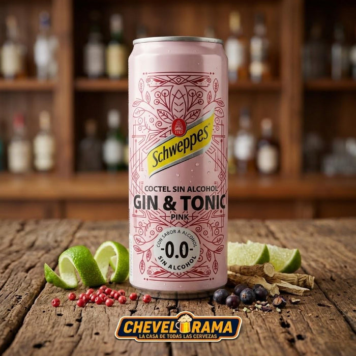 Schweppes Mocktail Gin & Tonic Pink 0.0