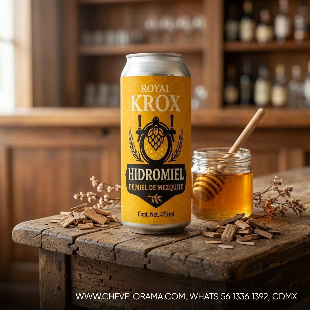 HIDROMIEL MIEL DE MEZQUITE KROX 473ML