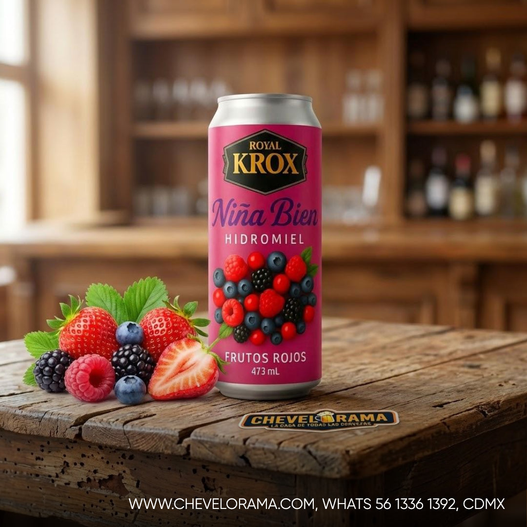 HIDROMIEL FRUTOS ROJOS KROX 473ML