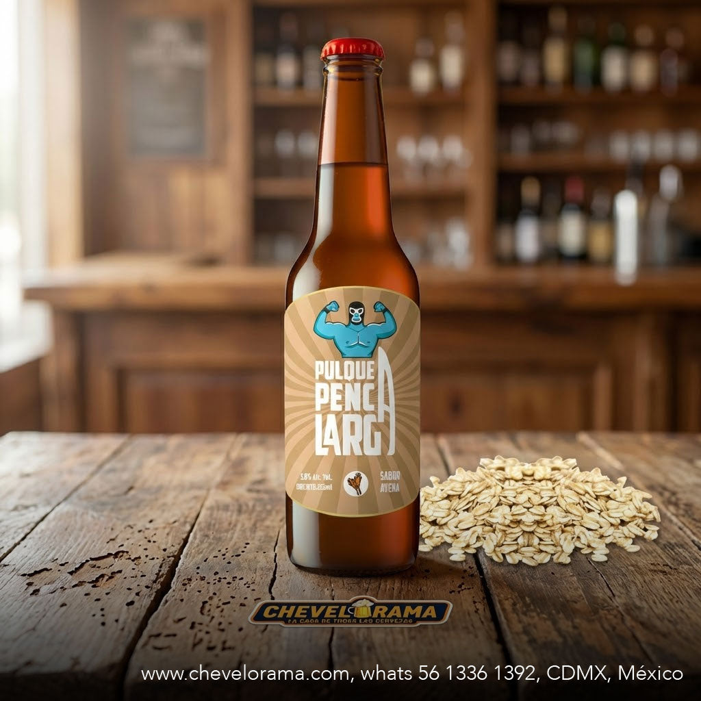 PULQUE PENCA LARGA SABOR AVENA 355ML