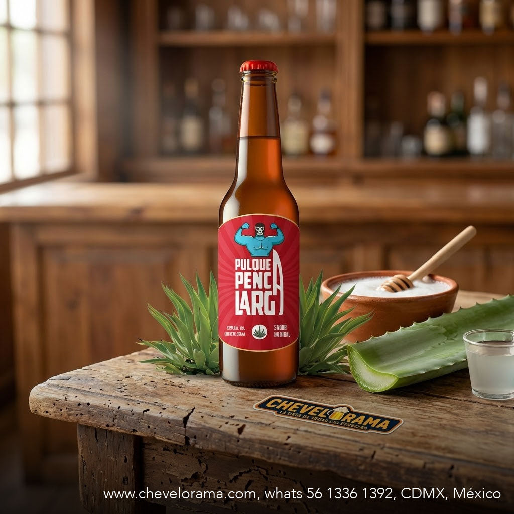 PULQUE PENCA LARGA SABOR NATURAL 355ML