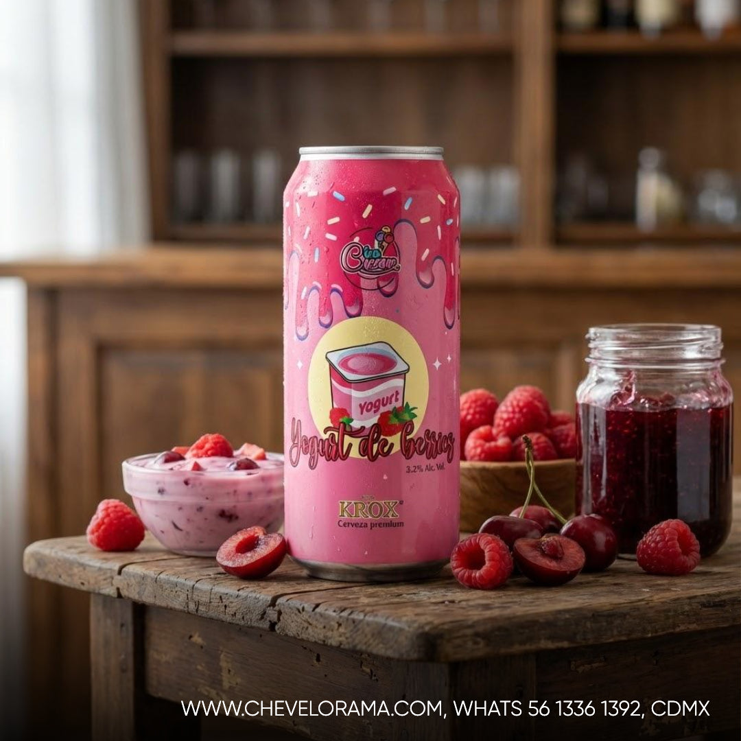 YOGURT DE BERRIES KROX 473ML